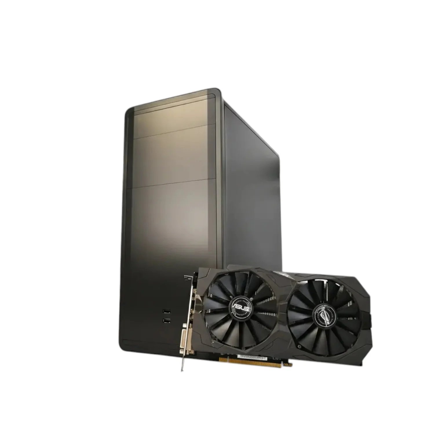Комп'ютер Vinga ATX Black Color Tower i5-8Gen, мат. плата 1151 v2   кулер процесорний (2 тепл. трубки) 512GB SSD БЖ 750W Radeon RX580 8Gb GDDR5 00-00018197
